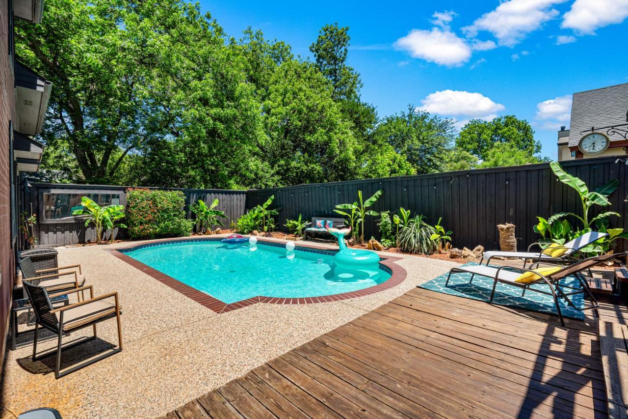 Отель Dallas Oak Lawn Oasis W/ Private Pool, Hot Tub Экстерьер фото